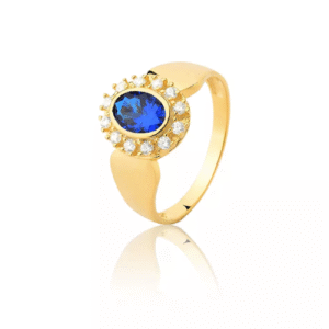 Anel de Formatura Ouro 18k – Modelo 1738