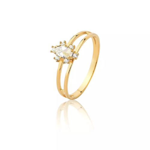 Anel de Formatura Ouro 18k - Modelo 1746 - Imagem 2