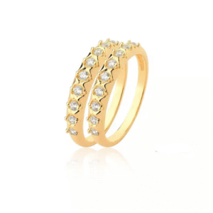 Anel Porta aliança Ouro 18k – Modelo 0570