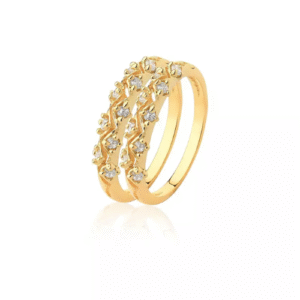 Anel Porta aliança Ouro 18k – Modelo 0573