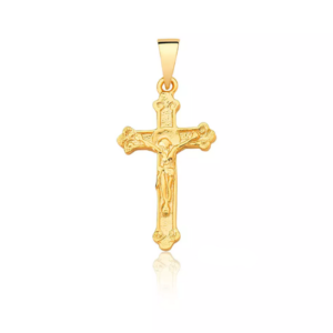 Pingente de crucifixo  Ouro 18k – Modelo 0980