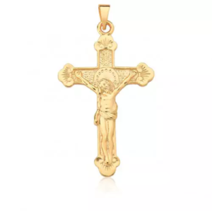 Pingente de crucifixo  Ouro 18k – Modelo 0990