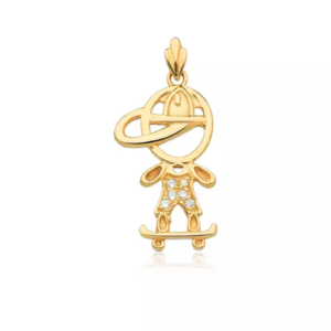 Pingente de menino Ouro 18k – Modelo 1016