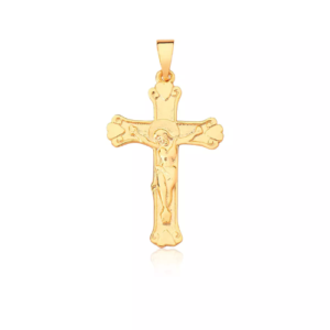 Pingente de crucifixo  Ouro 18k – Modelo 0995