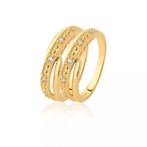 Anel Porta aliança Ouro 18k – Modelo 0568