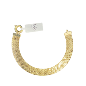 Pulseira bismarque Ouro 18k – Modelo 0008