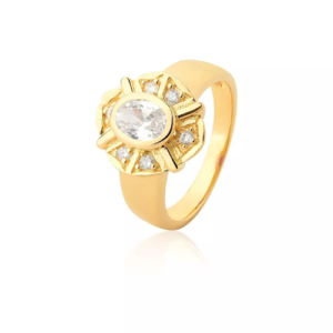 Anel de Formatura Ouro 18k – Modelo 0514