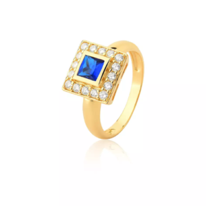 Anel de Formatura Ouro 18k – Modelo 0518