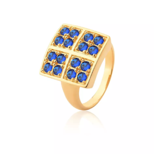 Anel de Formatura Ouro 18k – Modelo 0519