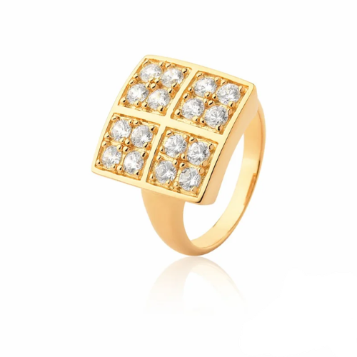 Anel de Formatura Ouro 18k - Modelo 0519