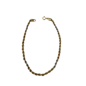 Pulseira cordão baiano Ouro 18k – Modelo 0006