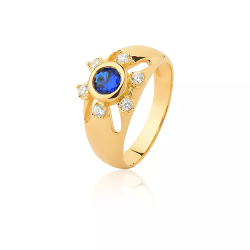 Anel de Formatura Ouro 18k - Modelo 0523 - Imagem 4