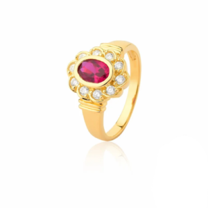 Anel de Formatura Ouro 18k – Modelo 0527