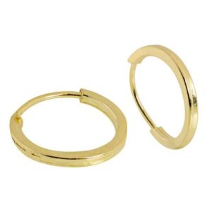 Brinco argola ouro 18k – Modelo 0016