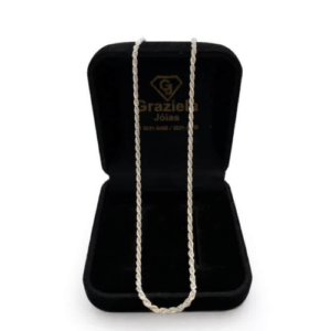 Corrente Cordão baiano Prata 925 - Modelo 0024